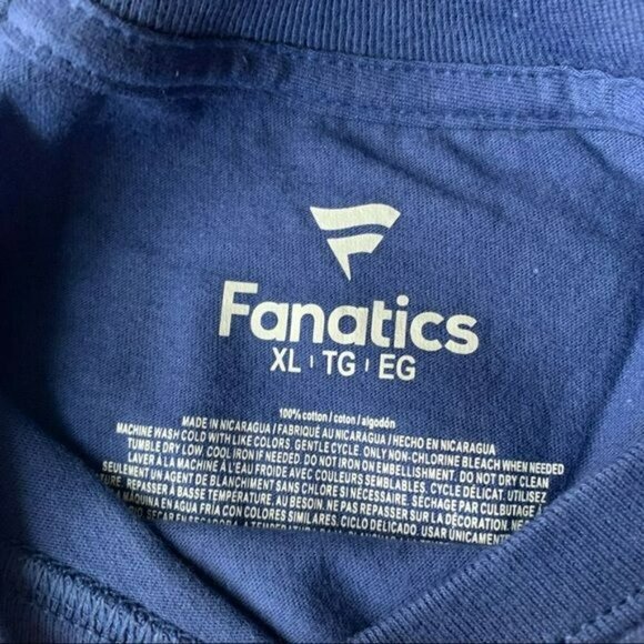 Fanatics NHL men’s size xl go bolts short sleeve tee tshirt in blue - Picture 8 of 8